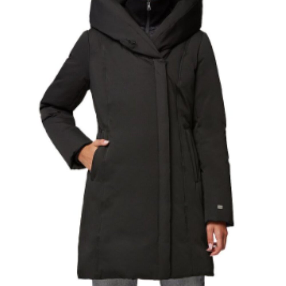 Soia & Kyo Black Down Coat